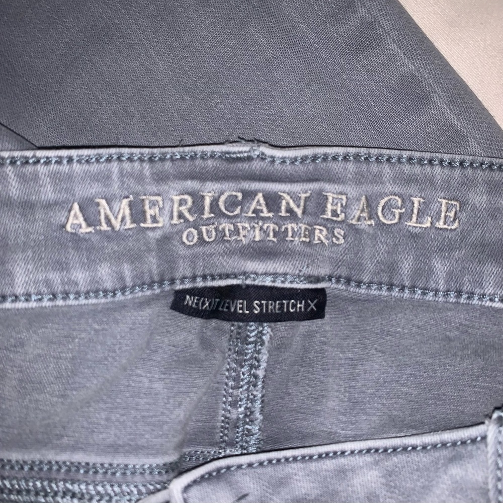 American Eagle Super High-Waisted Jeggings 16 Regular Next Level Stretch - Picture 5 of 7